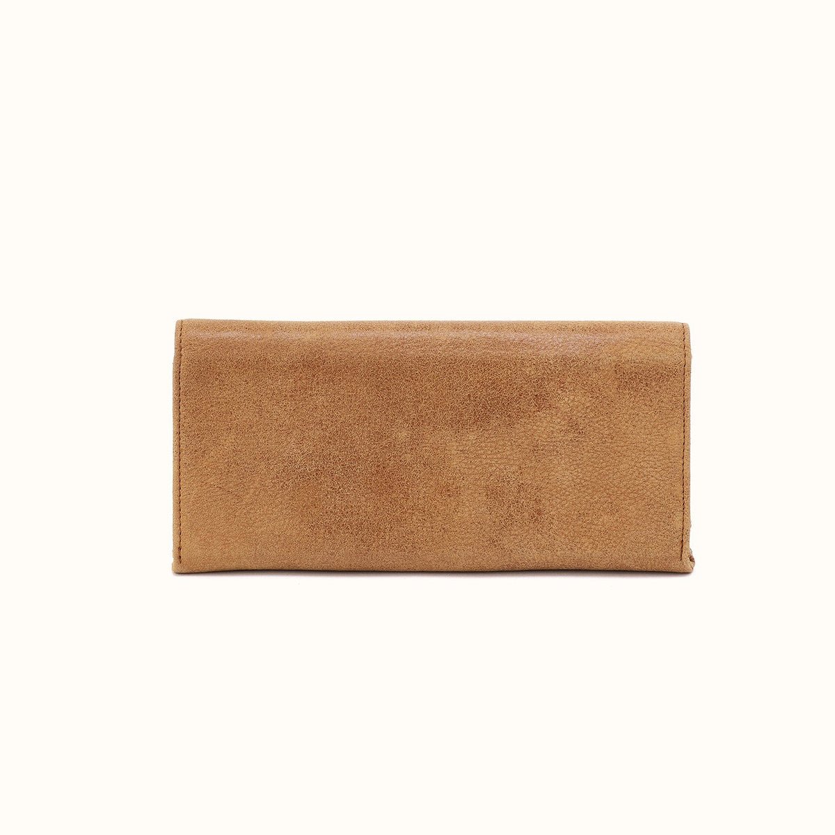Rachel Continental Wallet In Buffed Leather - Whiskey