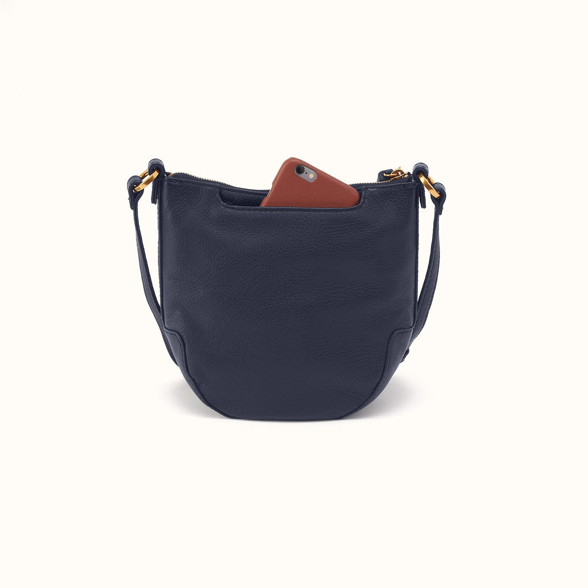 Lexi Crossbody In Pebbled Leather - Ink Navy