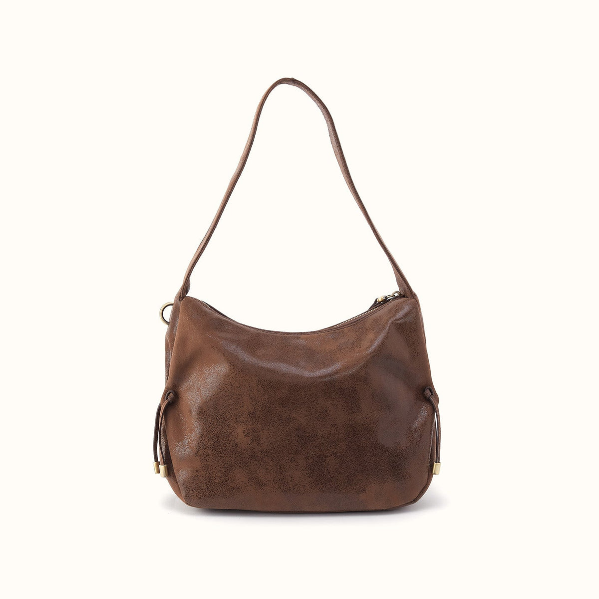 Kori Hobo Shoulder In Buffed Leather - Mocha