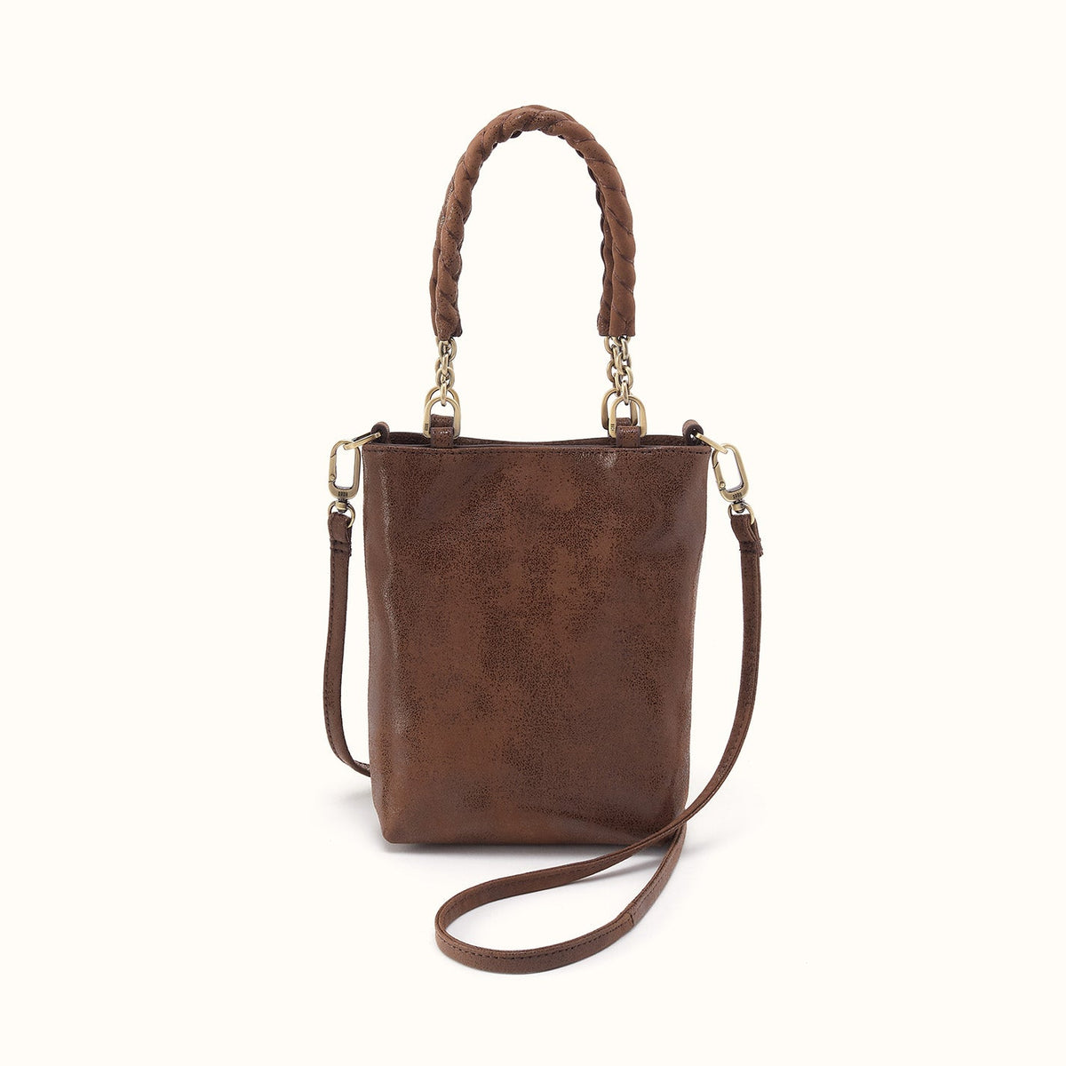 Tennessee Mini Bag In Buffed Leather - Mocha