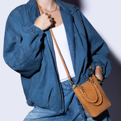 Tennessee Mini Bag In Buffed Leather - Whiskey