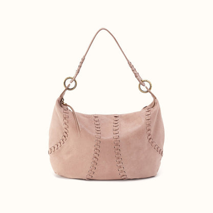 Opal Shoulder in Buffed Leather - Hazel