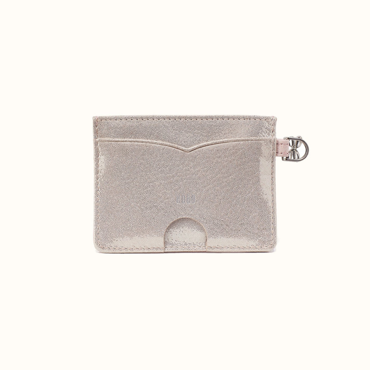 Charmed Card Case In Buffed Leather - Blossom