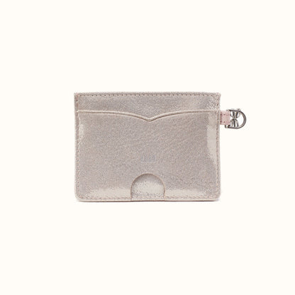 Charmed Card Case In Buffed Leather - Blossom