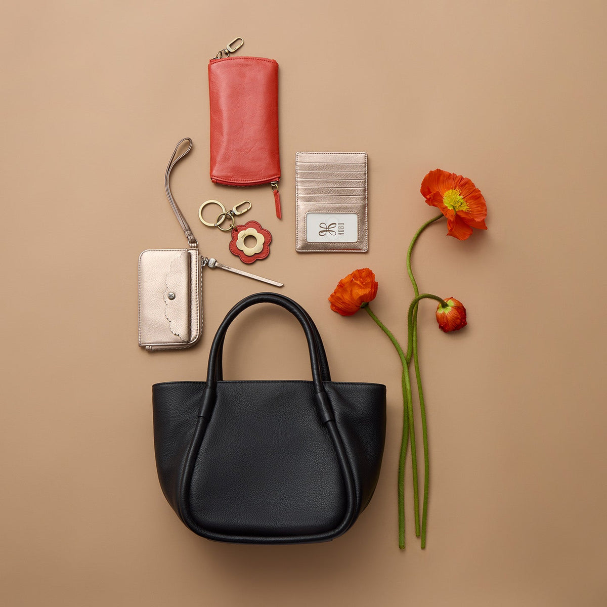 Margot Satchel In Pebbled Leather - Black