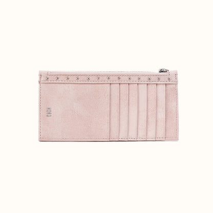 Carte Card Case In Buffed Leather - Blossom