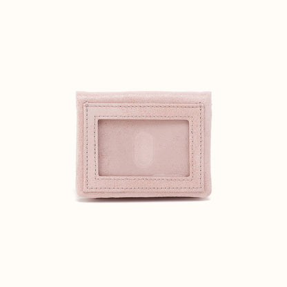 Lumen Mini Wallet in Buffed Leather - Blossom