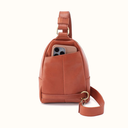 Fern Sling in Smooth Leather with Multi Stitch - Timberline