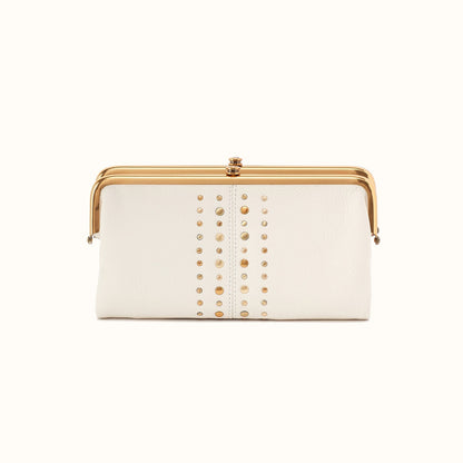 Lauren Clutch-Wallet in Pebbled Leather - Coastal Cloud