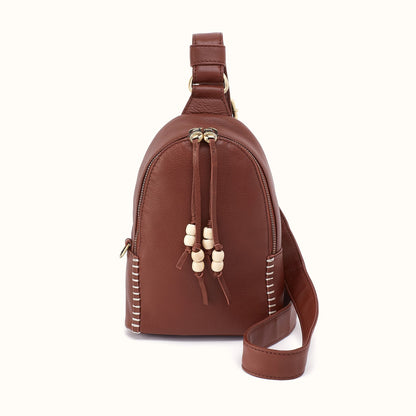 Fern Sling In Cloud Leather - Cocoa Bean