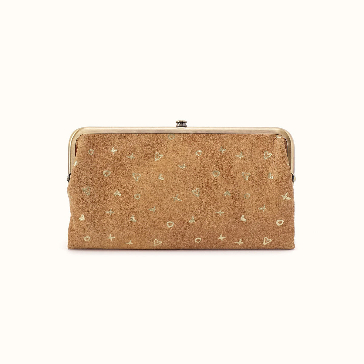 Lauren Clutch-Wallet In Buffed Leather - Whiskey