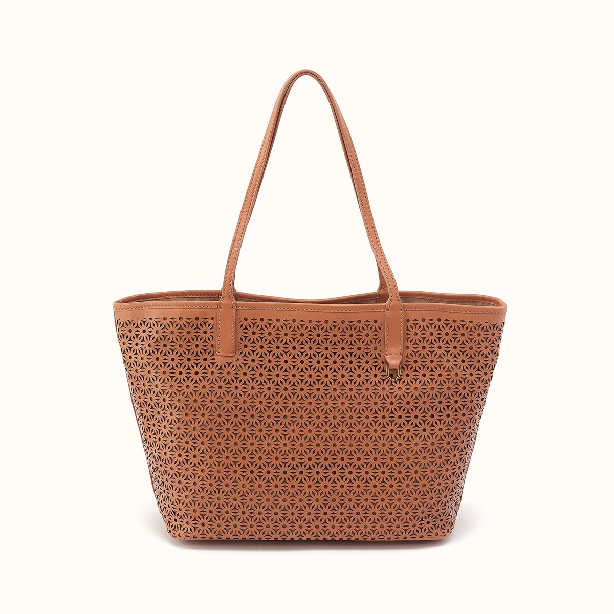 All That Tote in Sun-Perf Leather - Canyon Petal