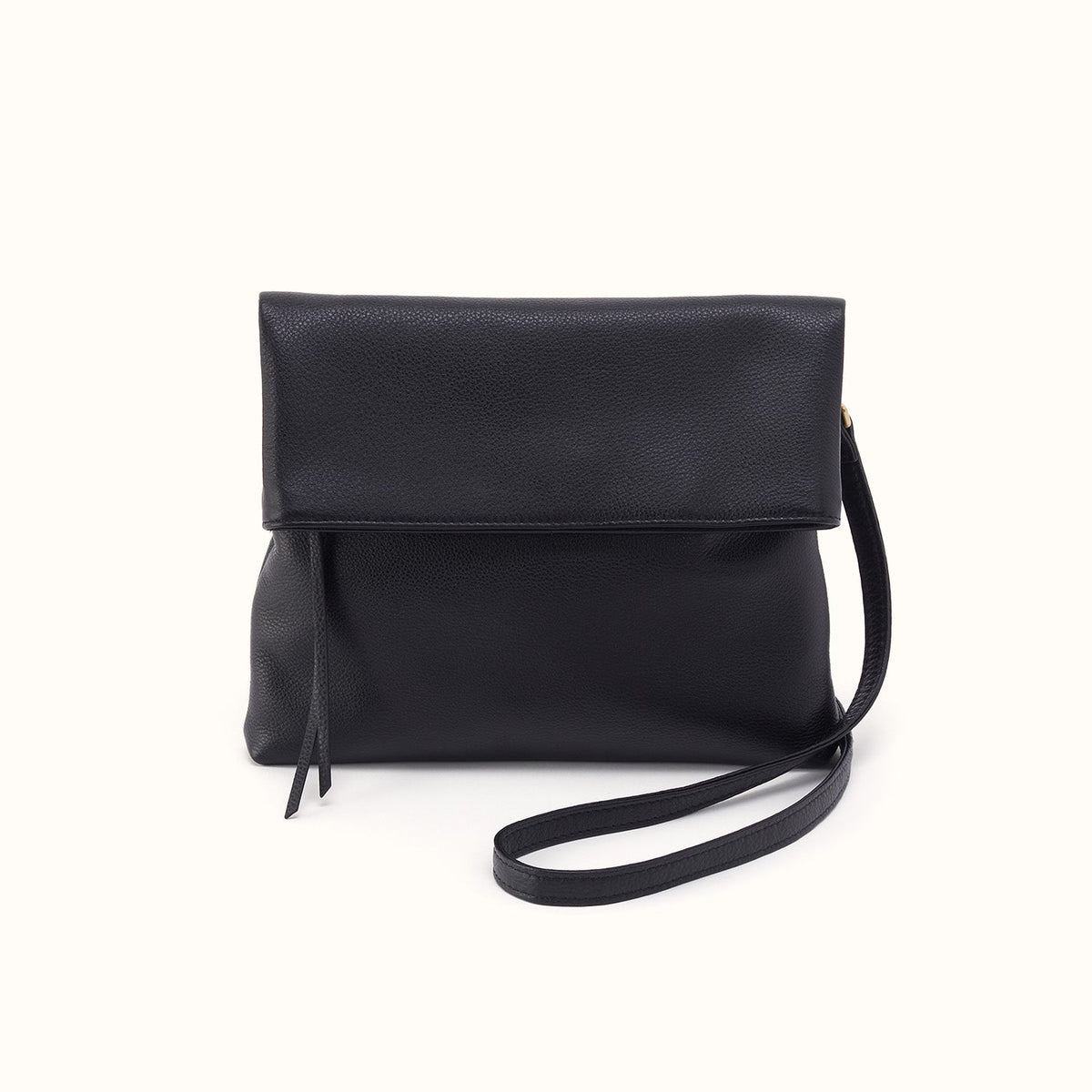 Draft Crossbody In Pebbled Leather - Black