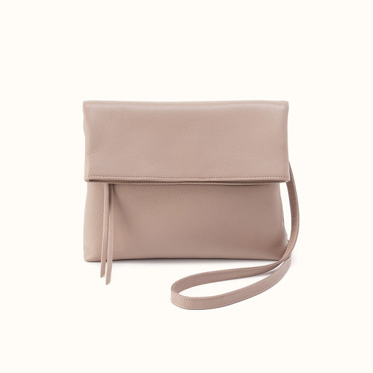 Draft Crossbody in Pebbled Leather - Warm Adobe