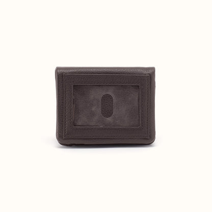 Lumen Mini Wallet In Pebbled Leather - Hearthstone