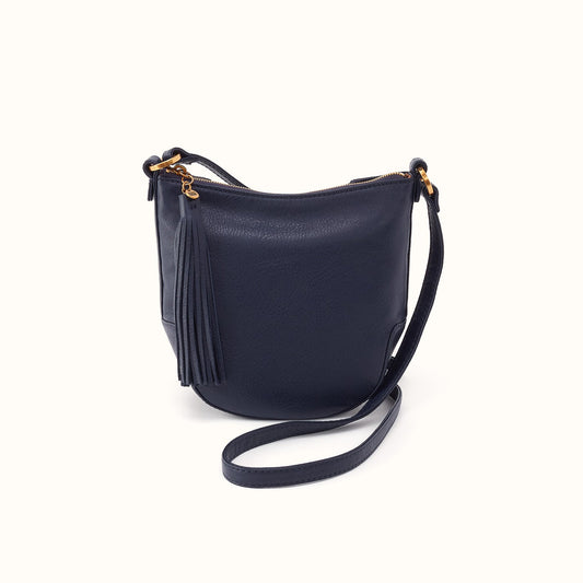 Lexi Crossbody In Pebbled Leather - Ink Navy