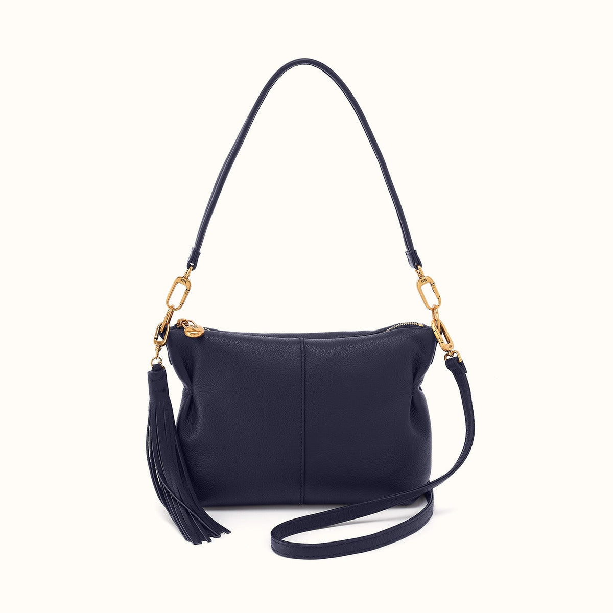 Kori Crossbody Shoulder In Pebbled Leather - Ink Navy
