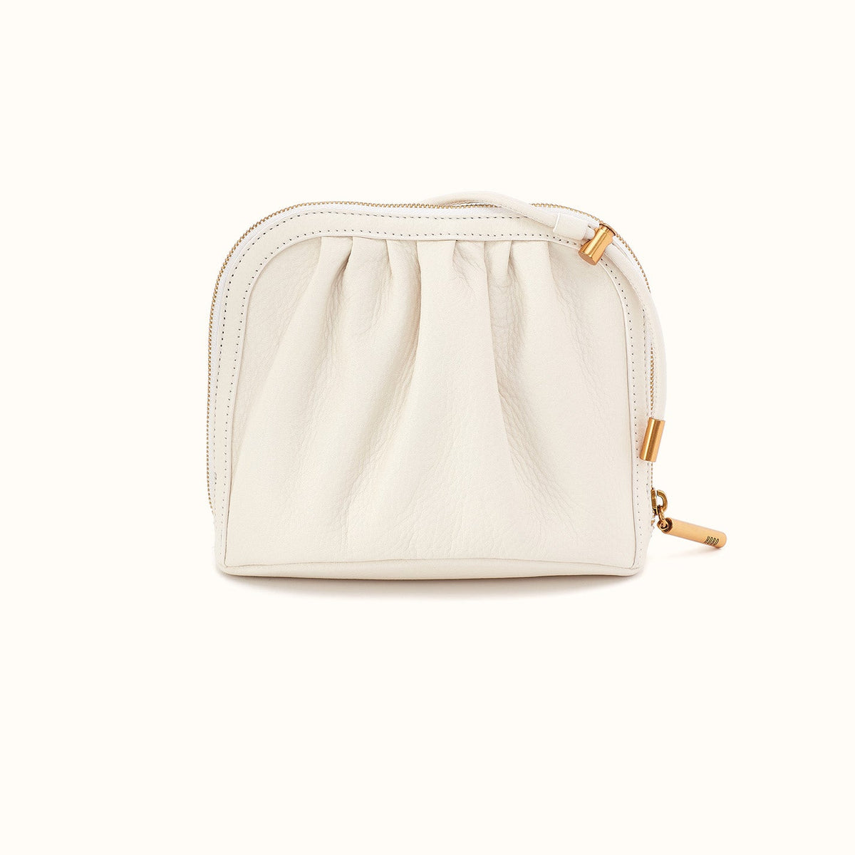 Isabelle Crossbody in Pebbled Leather - Coastal Cloud