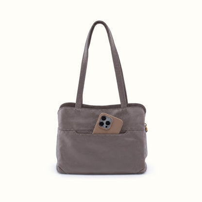 Starr Tote In Pebbled Leather - Hearthstone