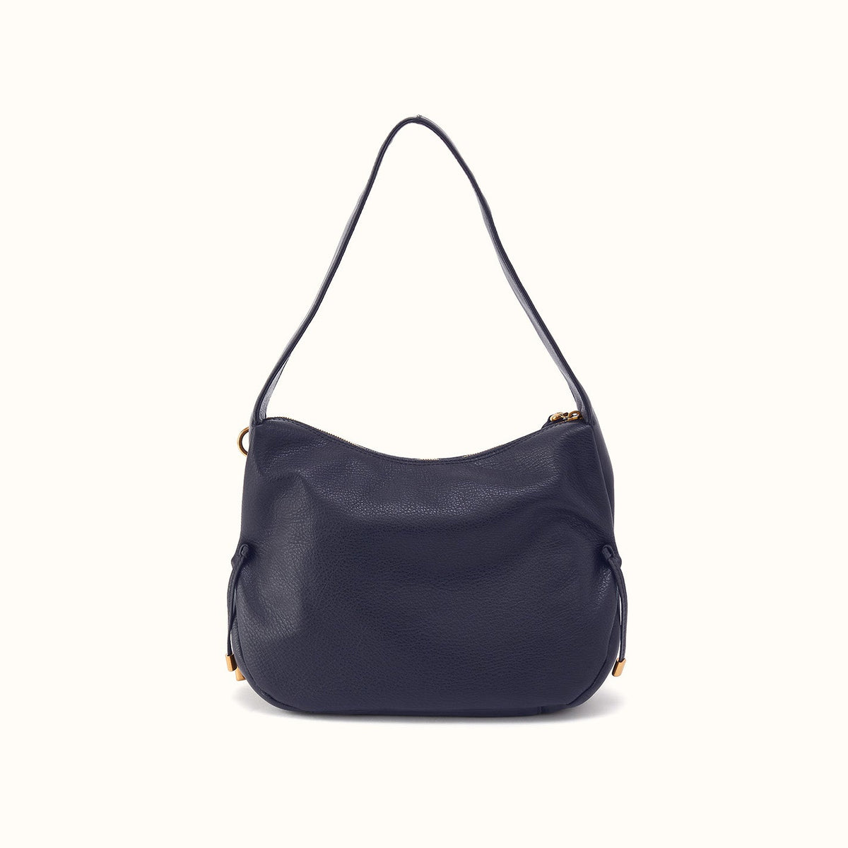 Kori Hobo Shoulder In Pebbled Leather - Ink Navy