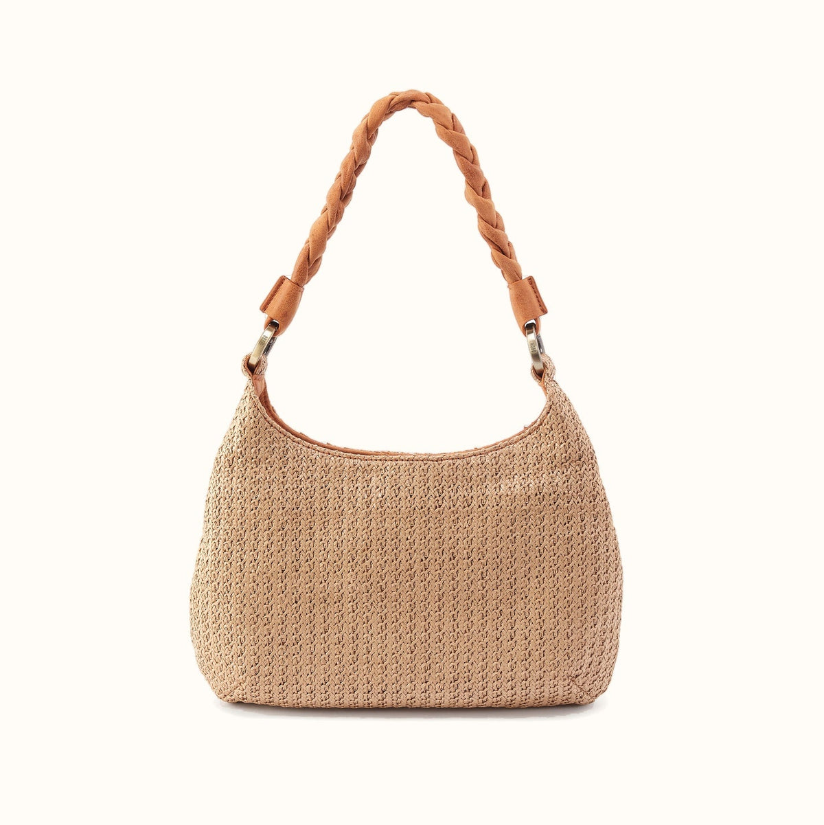 Madison Shoulder Bag In Woven Straw - Meadow Woven Straw