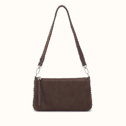 Darcy Crossbody in Suede Leather - Hearthstone