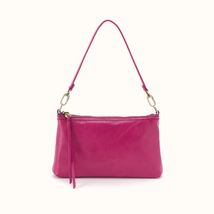 Darcy Crossbody in Polished Leather - Cactus Flower