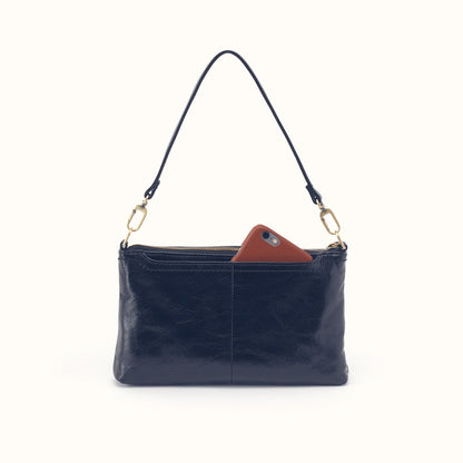 Darcy Crossbody In Polished Leather - Ink Navy